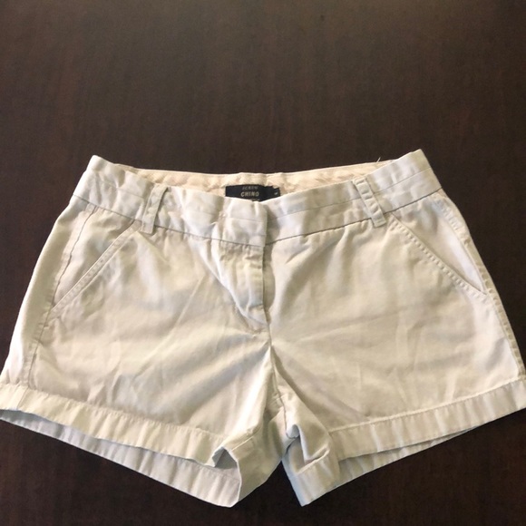 J. Crew Chino Khaki Shorts - Picture 1 of 6